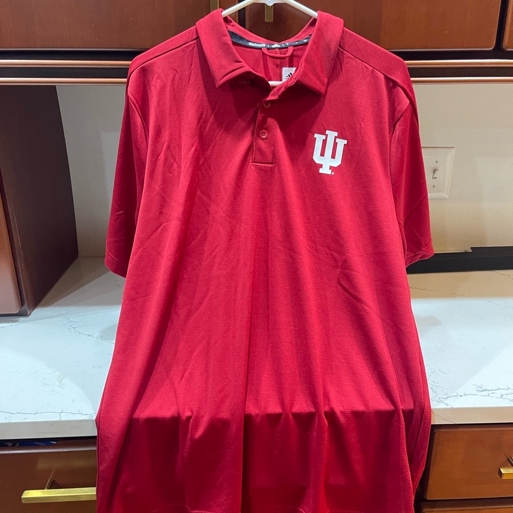 NCAA official red polo